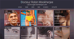 Desktop Screenshot of lachirurgie-esthetique.com